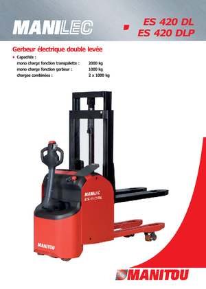 Impilatori Walkie Manitou ES 420 DLP