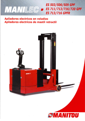 Impilatori Walkie Manitou ES 509 GPF