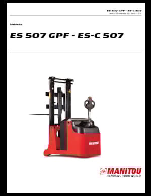 Impilatori Walkie Manitou ES C-507