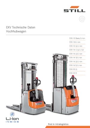 Impilatori Walkie Still EXV 14 C