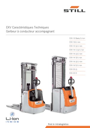 Impilatori Walkie Still EXV 14 C