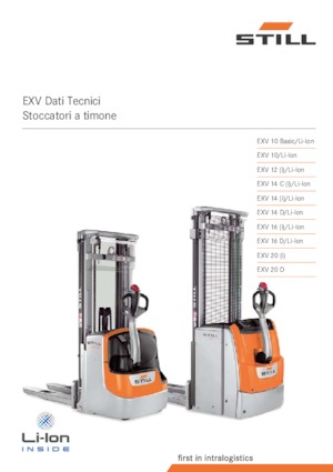 Impilatori Walkie Still EXV 14 C