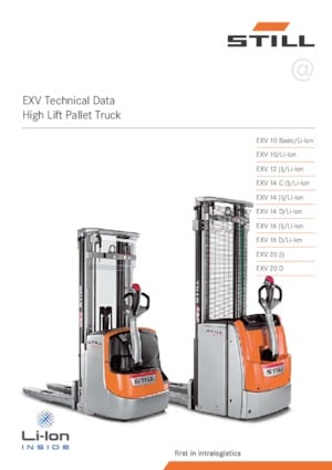 Impilatori Walkie Still EXV 14 D