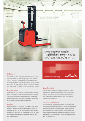 Impilatori Walkie Linde L14AS-AP