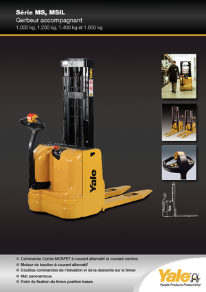 Impilatori Walkie Yale MS10E