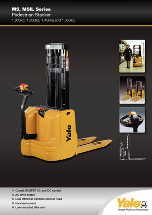 Impilatori Walkie Yale MS10E