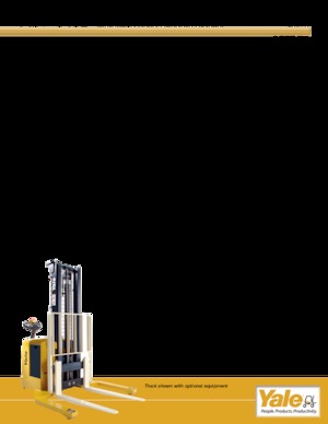 Impilatori Walkie Yale MSW040-E