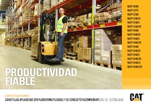 Impilatori Walkie Caterpillar NSP12PC