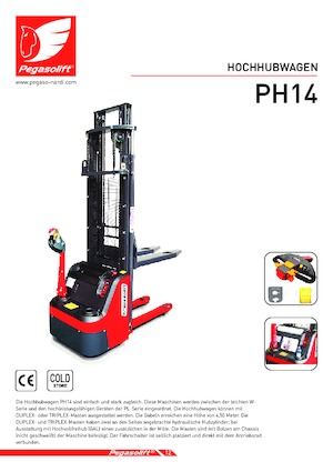 Impilatori Walkie Pegasolift PH 14