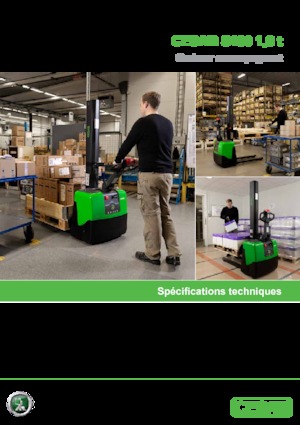 Impilatori Walkie Cesab S 110 S