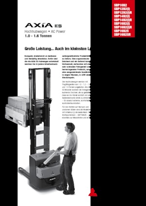 Impilatori Walkie Mitsubishi SBP12N2iR