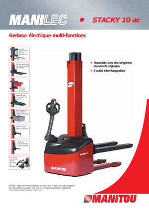 Impilatori Walkie Manitou Stacky FR-D 28