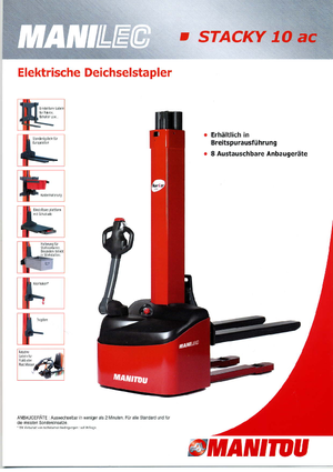 Impilatori Walkie Manitou Stacky FR-D 28