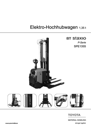 Impilatori Walkie BT SPE 135 S