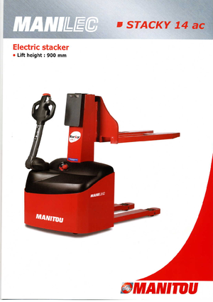 Impilatori Walkie Manitou Stacky 14 ac