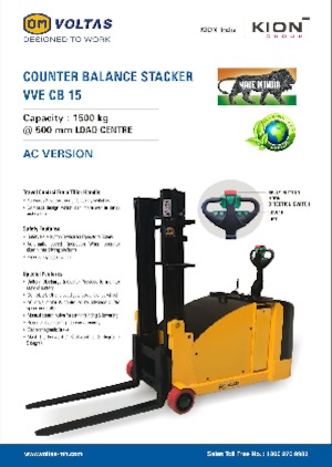 Impilatori Walkie OM VVE CB-1.5T