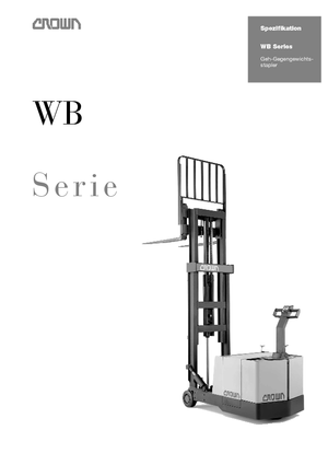 Impilatori Walkie Crown WB 0.9 TF