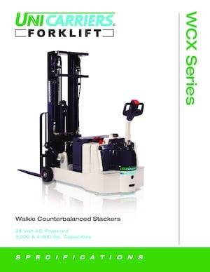 Impilatori Walkie UniCarriers WCX30