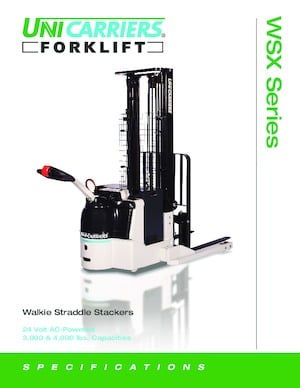 Impilatori Walkie UniCarriers WSX30