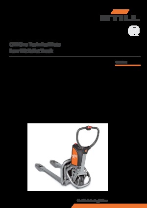 Transpallet elettr. a timone guida terra Still CiTi One