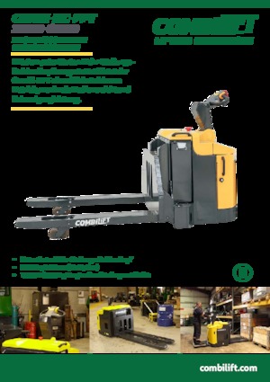 Transpallet elettr. a timone guida terra Combi-Lift Combi PPT 4000