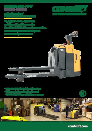 Transpallet elettr. a timone guida terra Combi-Lift Combi PPT 4000