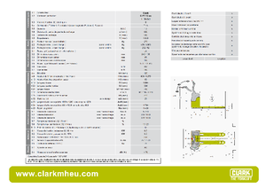 Transpallet elettr. a timone guida terra Clark CPT 13 ac