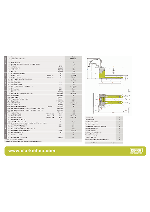 Transpallet elettr. a timone guida terra Clark CPT 13 ac