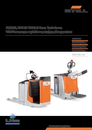 Transpallet elettr. a timone guida terra Still ECU-SF 20
