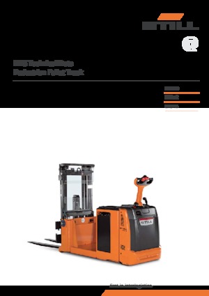 Transpallet elettr. a timone guida terra Still EXG 10