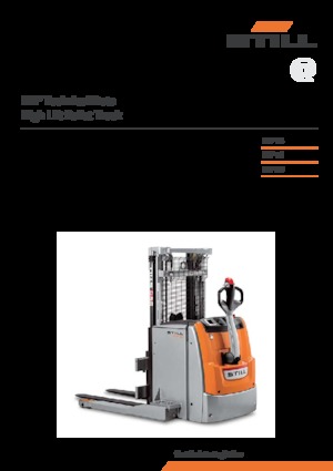 Transpallet elettr. a timone guida terra Still EXP 14