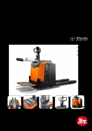 Transpallet elettr. a timone guida terra BT LPE 200