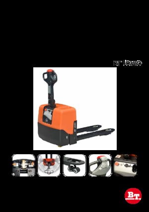 Transpallet elettr. a timone guida terra BT LWE 130