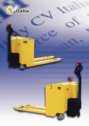 Transpallet elettr. a timone guida terra CVitalia TS 20