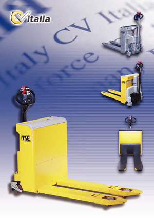 Transpallet elettr. a timone guida terra CVitalia TSE 16