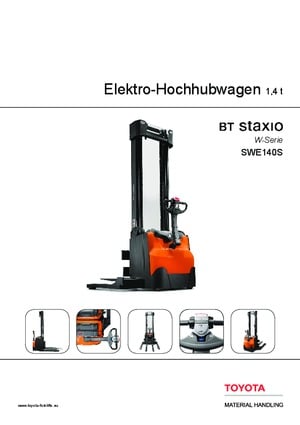 Impilatori Walkie BT SWE 140 S