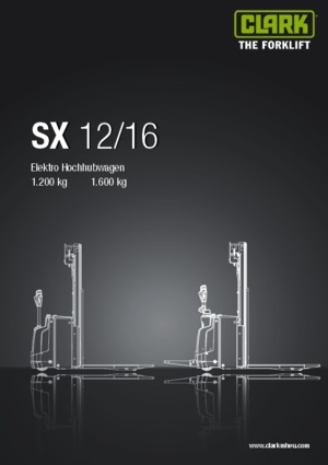 Impilatori Walkie Clark SX 12