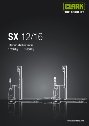 Impilatori Walkie Clark SX 12