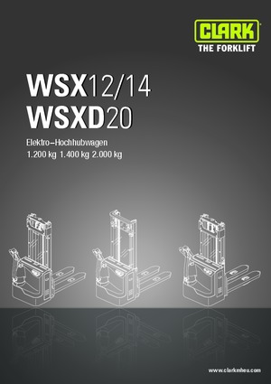 Impilatori Walkie Clark WSXD 20
