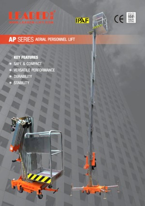 Piattaforme aeree verticali Leader APS 40