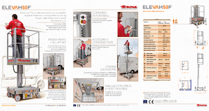 Piattaforme aeree verticali Faraone Elevah 50 F