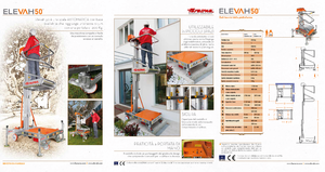 Piattaforme aeree verticali Faraone Elevah 50