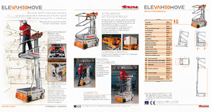 Piattaforme aeree verticali Faraone Elevah 50 Move