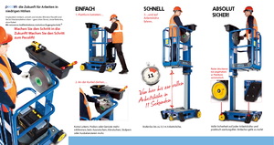 Piattaforme aeree verticali Power Towers Pecolift