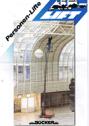 Piattaforme aeree verticali ALP-Lift PHC 650