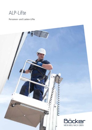 Piattaforme aeree verticali ALP-Lift PHCI-XK 800