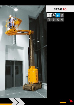 Piattaforme aeree verticali Haulotte Star 10