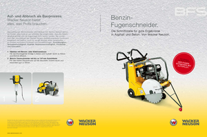 Seghe da pavimento Wacker BFS 1350 ALS