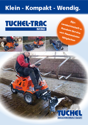 Veicoli comunali multiuso Benzina Tuchel Mini H8