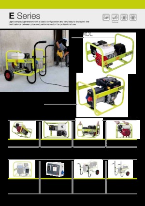 Generatori a benzina PRAMAC Lifter E 8000